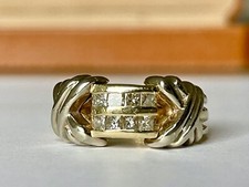 RING mit 0,72ct. natürlichen