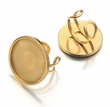 2 runde Ring Rohlinge 20|25 mm