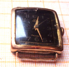 Ältere Armbanduhr Handaufzug EHR N gebraucht defekt Unruhe OK WB3