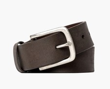 Neu Thursday Herren Canyon Heritage grau Ledergürtel Größe Large