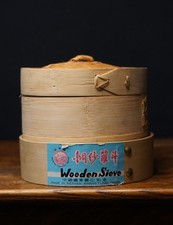 Holz Dim Sum Bambus Dampfgarer