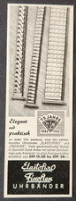 16. Elastofixo Fixoflex Uhren Armbänder Werbeanzeige Werbung Reklame 1960