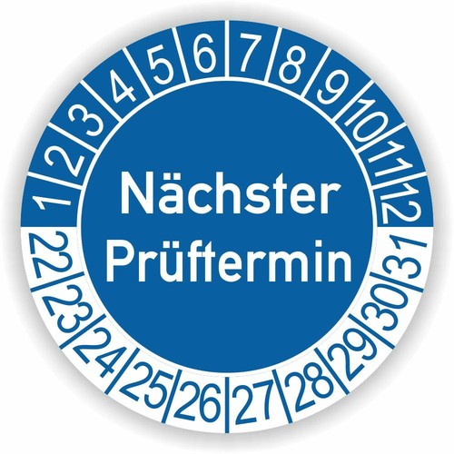 Prüfplakette nächster