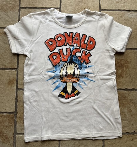 Logoshirt weiß mit - weiß, donald