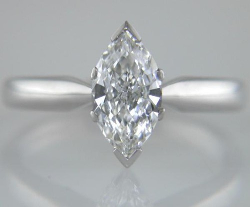 Diamant solitär ring 01ct - diamant, 1,01ct