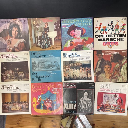 12x ddr oper operetten - ddr,