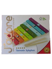 J'adore Tiermotiv Xylophon Musikinstrument Kinder Mehrfarbig Holz
