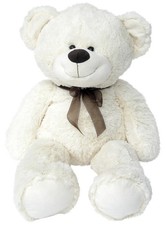 Xxl teddybär 100cm weiss - xxl,