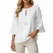 Heine Bluse Spitzenbluse Shirt