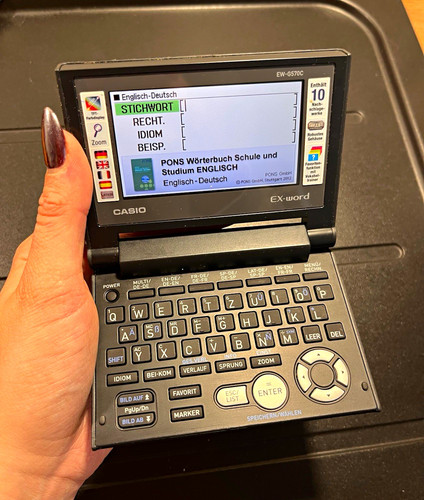 Casio word g570c - ex-word, ew-g570c