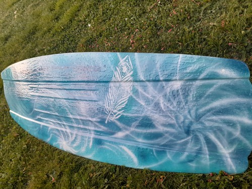 Wakeboard mit bindung unikat - mit,