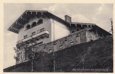 Postkarte Ansichtskarte Bertesgarden Obersalzberg Führer Heim