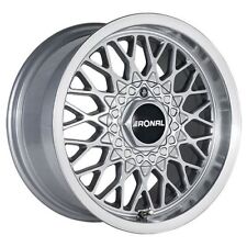 1x RONAL RONAL LS silber-hornkopiert 7.5Jx15 4x100 ET25