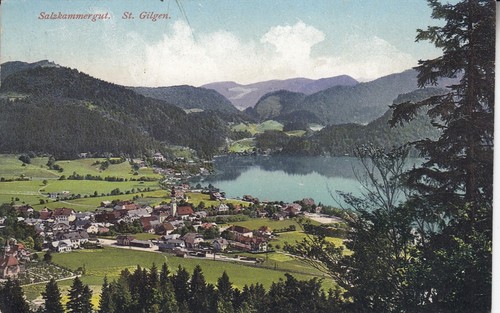 Postkarte gilgen - st., /