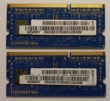 Kingston DDR3 PC3L 8GB 2X4GB 1600 MHz 1Rx8 SODIMM Laptop Memory RAM