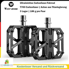 WEST BIKING Carbon MTB Pedale
