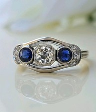 Art deco ring diamanten - deco,
