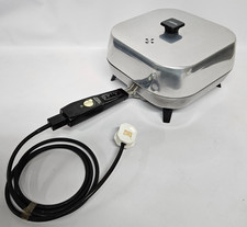 Vintage Sunbeam GMC II Elektrischer Multikocher Pfanne/Bratpfanne/Pfanne, SEHR GUTER ZUSTAND