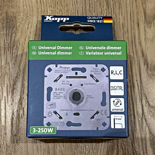 Kopp universal dimmer 250w - universal, 3–250w