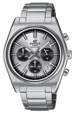 Casio Edifice Herrenuhr Chronograph Silberfarben EFB-730D-7AVUEF B-Ware