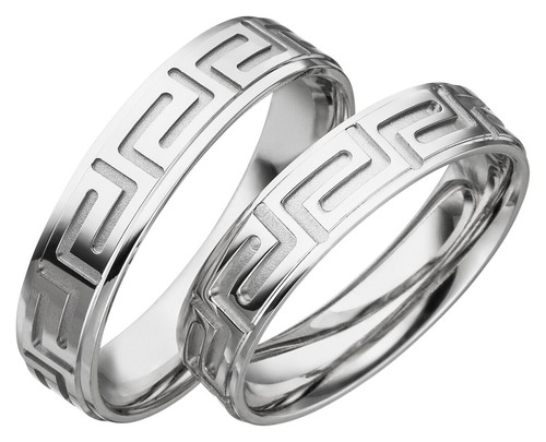 Trauringe silber - 2x,