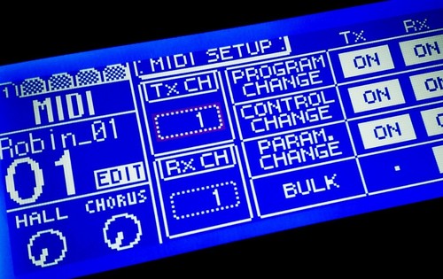 Yamaha 01v custom graphic - yamaha, led