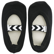 Hummel Gym Kinder Hallenschuhe Hausschuhe Turnschuhe Gymnastik schwarz 204865 2001