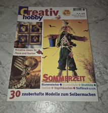 Creativ Hobby Nr. 6 Sommerzeit Heft + Bastelbogen 30 DIY-Ideen für Haus & Garten