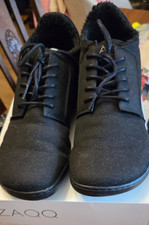 zaqq Barfußschuhe Gr. 37 gebraucht mit Karton PREQUEL WINTER VEGAN BLACK
