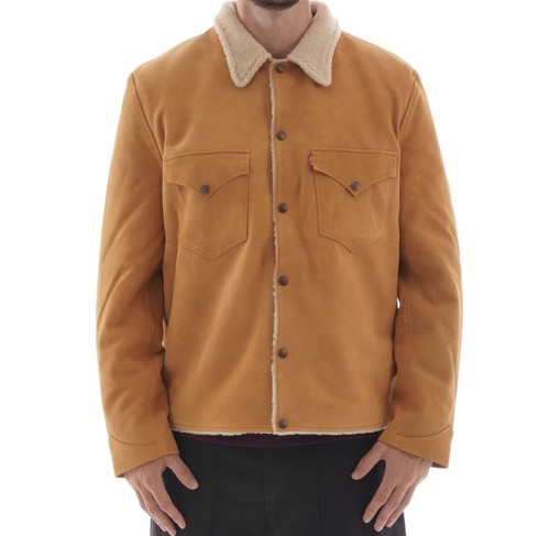 Levis shearling leather jacket - levis,