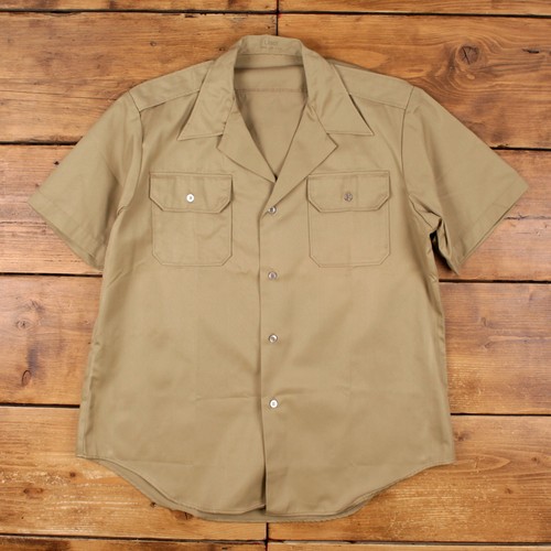 Vintage military hemd herren - hemd, l