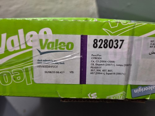 Kupplungssatz valeo 828037 - kupplungssatz,