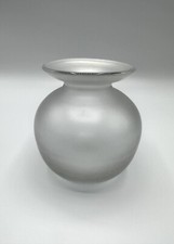 Vase Eisch Glas Signiert