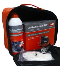 HP Reifen Pannen Set mit Kompressor  + Spray   Reifen-Doktor 10257