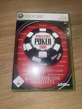 XBox 360  World Series of Poker 2008 - Battle for the Bracelets Spiel Game