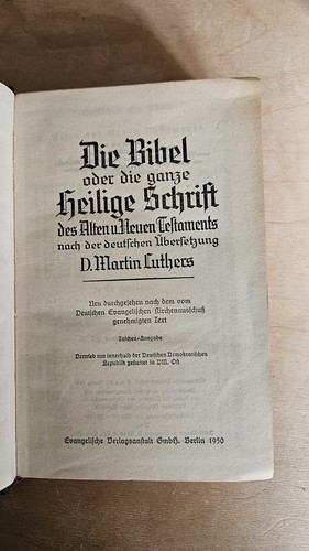 Die bibel oder ganze - die,