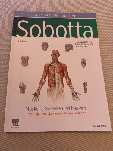 Sobotta lerntabellen anatomie - lerntabellen,