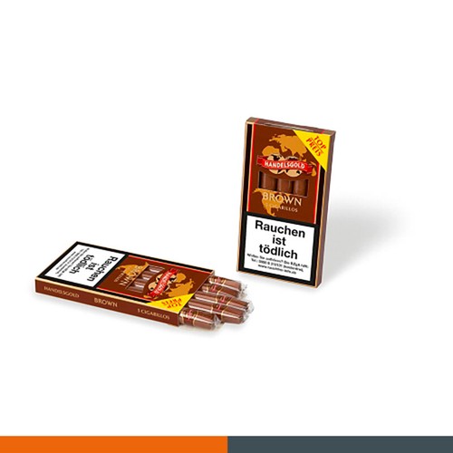 5er handelsgold brown - x,