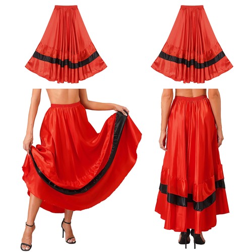 Damen flamenco rock - damen, lang