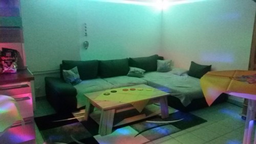 Rundecke sofa neuwertig - rundecke, sofa,