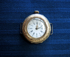 Original um 1900 Damen goldene Taschenuhr Armbanduhr 14 Karat 585 Gewicht 22gr