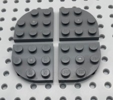 Lego platte rund - 4x,