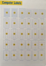 Etiketten Klebeetiketten
