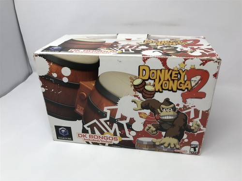 Donkey konga bundle with - 2,
