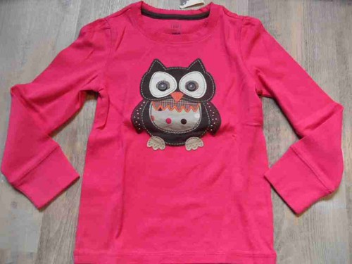 Gap schönes langarmshirt eule - langarmshirt,