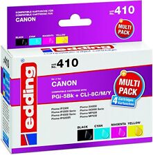 edding Druckerpatrone EDD-410  Ersetzt: Canon PGI-5BK/CLI-8C/M/Y Multipack [4]