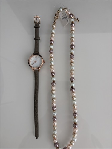 Schmuckset uhr und kette - und,
