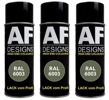 3x RAL Lackspray Autolack