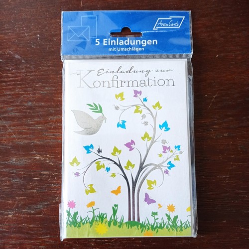Einladung zur konfirmation 5 - einladung,