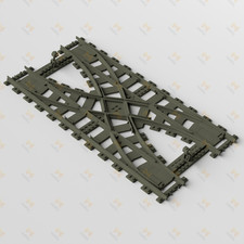 Doppelweiche kompatibel Lego